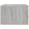 Stella Homewares Wall-mounted Bedside Cabinets 2 pcs Grey Sonoma 50x36x25 cm