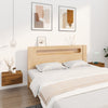 Stella Homewares Wall-mounted Bedside Cabinets 2 pcs Brown Oak 50x36x25 cm