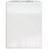 Stella Homewares Wall-mounted Bedside Cabinet High Gloss White 50x36x47 cm