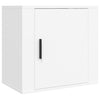 Stella Homewares Wall-mounted Bedside Cabinet White 50x30x47 cm