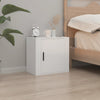 Stella Homewares Wall-mounted Bedside Cabinet White 50x30x47 cm