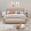 Stella Homewares Wall-mounted Bedside Cabinets 2 pcs High Gloss White 50x30x47cm