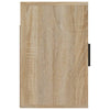 Stella Homewares Wall-mounted Bedside Cabinets 2 pcs Sonoma Oak 50x30x47 cm