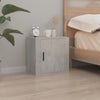 Stella Homewares Wall-mounted Bedside Cabinets 2 pcs Concrete Grey 50x30x47 cm
