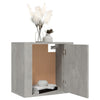 Stella Homewares Wall-mounted Bedside Cabinets 2 pcs Concrete Grey 50x30x47 cm