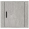 Stella Homewares Wall-mounted Bedside Cabinets 2 pcs Concrete Grey 50x30x47 cm