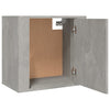 Stella Homewares Wall-mounted Bedside Cabinets 2 pcs Concrete Grey 50x30x47 cm