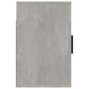 Stella Homewares Wall-mounted Bedside Cabinets 2 pcs Concrete Grey 50x30x47 cm