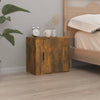 Stella Homewares Wall-mounted Bedside Cabinets 2 pcs Smoked Oak 50x30x47 cm