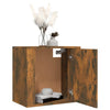 Stella Homewares Wall-mounted Bedside Cabinets 2 pcs Smoked Oak 50x30x47 cm