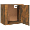 Stella Homewares Wall-mounted Bedside Cabinets 2 pcs Smoked Oak 50x30x47 cm