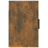 Stella Homewares Wall-mounted Bedside Cabinets 2 pcs Smoked Oak 50x30x47 cm