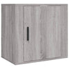 Stella Homewares Wall-mounted Bedside Cabinets 2 pcs Grey Sonoma 50x30x47 cm