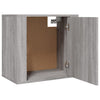 Stella Homewares Wall-mounted Bedside Cabinets 2 pcs Grey Sonoma 50x30x47 cm