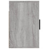 Stella Homewares Wall-mounted Bedside Cabinets 2 pcs Grey Sonoma 50x30x47 cm
