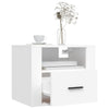 Stella Homewares Wall-mounted Bedside Cabinets 2 pcs White 50x36x40 cm
