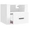 Stella Homewares Wall-mounted Bedside Cabinets 2 pcs White 50x36x40 cm