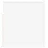 Stella Homewares Wall-mounted Bedside Cabinets 2 pcs White 50x36x40 cm