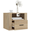 Stella Homewares Wall-mounted Bedside Cabinets 2 pcs Sonoma Oak 50x36x40 cm