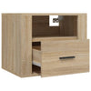 Stella Homewares Wall-mounted Bedside Cabinets 2 pcs Sonoma Oak 50x36x40 cm