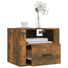 Stella Homewares Wall-mounted Bedside Cabinets 2 pcs Smoked Oak 50x36x40 cm