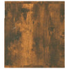 Stella Homewares Wall-mounted Bedside Cabinets 2 pcs Smoked Oak 50x36x40 cm