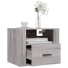 Stella Homewares Wall-mounted Bedside Cabinets 2 pcs Grey Sonoma 50x36x40 cm
