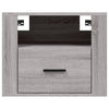 Stella Homewares Wall-mounted Bedside Cabinets 2 pcs Grey Sonoma 50x36x40 cm