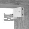 Stella Homewares Wall-mounted Bedside Cabinets 2 pcs Grey Sonoma 50x36x40 cm