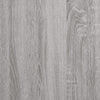 Stella Homewares Wall-mounted Bedside Cabinets 2 pcs Grey Sonoma 50x36x40 cm
