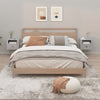 Stella Homewares Wall-mounted Bedside Cabinets 2 pcs Grey Sonoma 50x36x40 cm