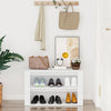 Stella Homewares Shoe Rack White 75x35x45 cm Engineered Wood