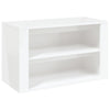 Stella Homewares Shoe Rack High Gloss White 75x35x45 cm Engineered Wood