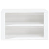Stella Homewares Shoe Rack High Gloss White 75x35x45 cm Engineered Wood