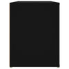 Stella Homewares Shoe Rack Black 100x35x45 cm Engineered Wood