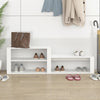 Stella Homewares Shoe Cabinet White 150x35x45 cm Engineered Wood