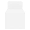 Stella Homewares Shoe Cabinet White 150x35x45 cm Engineered Wood