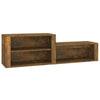 Stella Homewares Shoe Cabinet Smoked Oak 150x35x45 cm Engineered Wood