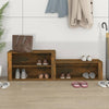 Stella Homewares Shoe Cabinet Smoked Oak 150x35x45 cm Engineered Wood