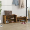 Stella Homewares Shoe Cabinet Smoked Oak 150x35x45 cm Engineered Wood