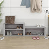 Stella Homewares Shoe Cabinet Grey Sonoma 150x35x45 cm Engineered Wood