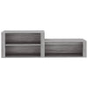 Stella Homewares Shoe Cabinet Grey Sonoma 150x35x45 cm Engineered Wood