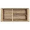 Stella Homewares Shoe Cabinet Sonoma Oak 100x35x45 cm Engineered Wood