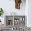 Stella Homewares Shoe Cabinet Concrete Grey 100x35x45 cm Engineered Wood