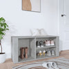 Stella Homewares Shoe Cabinet Concrete Grey 100x35x45 cm Engineered Wood