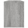 Stella Homewares Shoe Cabinet Grey Sonoma 100x35x45 cm Engineered Wood