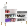 Stella Homewares Shoe Cabinet White 102x36x60 cm Engineered Wood