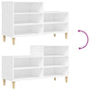 Stella Homewares Shoe Cabinet White 102x36x60 cm Engineered Wood
