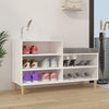 Stella Homewares Shoe Cabinet White 102x36x60 cm Engineered Wood