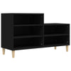 Stella Homewares Shoe Cabinet Black 102x36x60 cm Engineered Wood